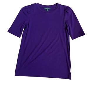 Ralph Lauren Purple Short Sleeve Tee